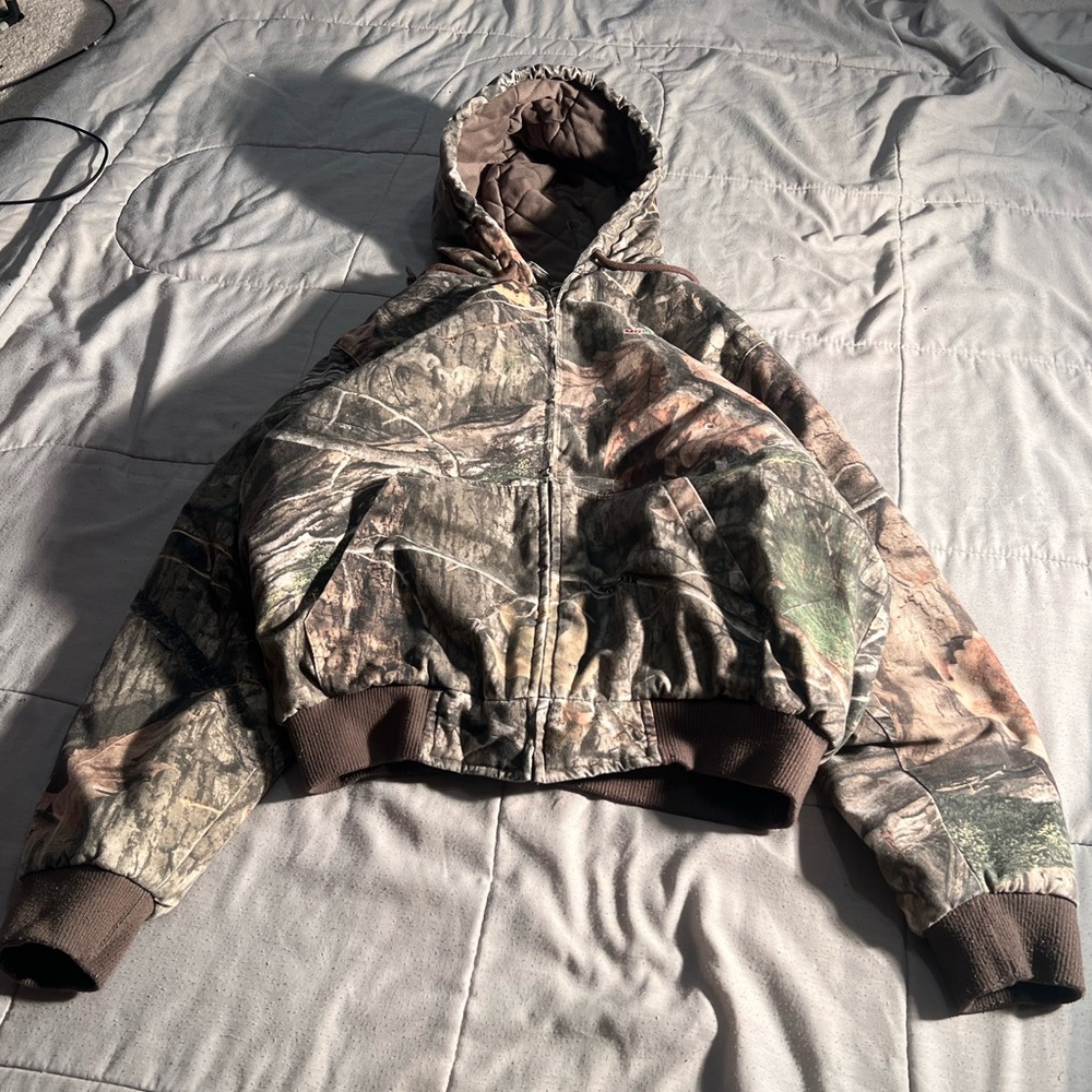 Vintage Mossy Oak Bomber Jacket